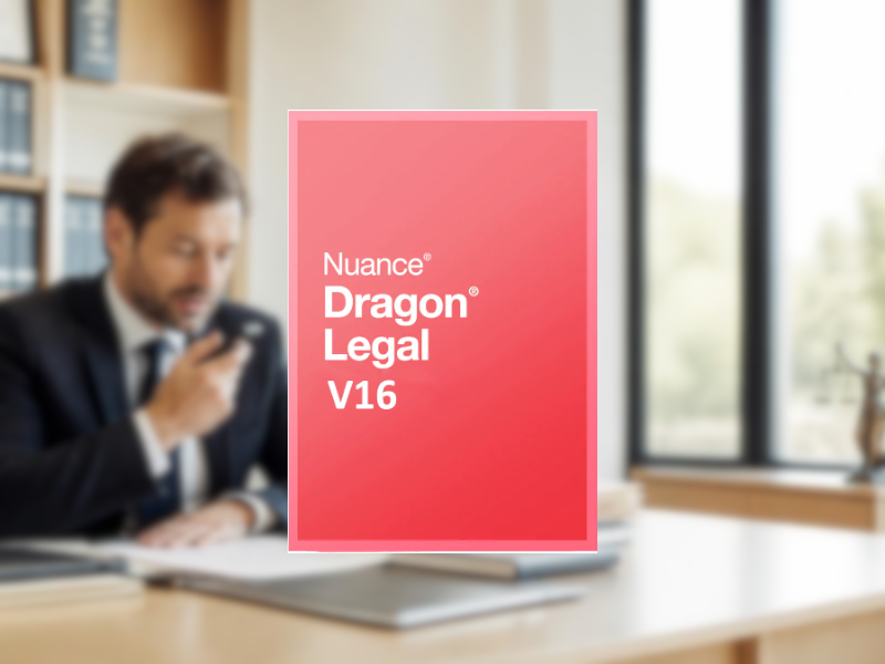 NUANCE-Dragon Legal V16 Spracherkennung für Rechtsanwälte und Juristen