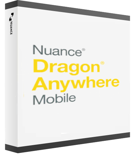 Dragon Anywhere Mobile Client - Diktat App für iOS (Apple iPhone) und Android, Spracherkennungscloud, Sync mit Dragon Professional V16, Dragon Legal V16, Dragon Professional