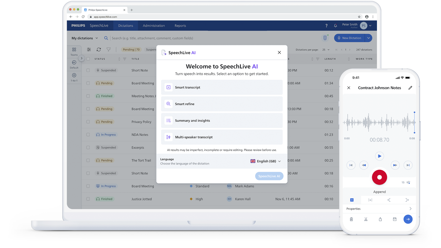 Philips SPeechLive_DIKTAT-STUTTGART_ppm-stuttgart_Berlin_2026_KI-Assistent