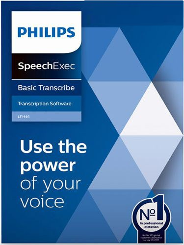 PHILIPS Speech Exec Basic Transcribe Cover DIKTAT-STUTTGART