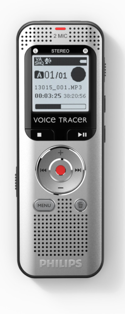 PHILIPS VoiceTracer Audiorecorder DVT2010
