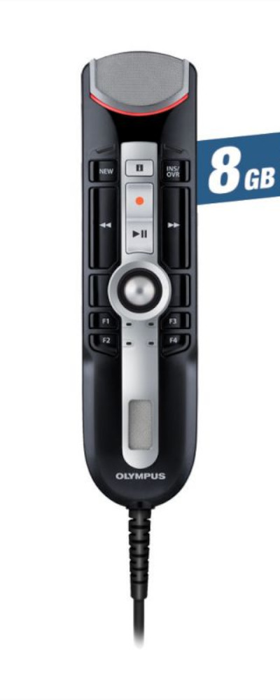 Olympus RecMic II, 4015P (ohne Software), Push Button mit Trackball und internem Speicher