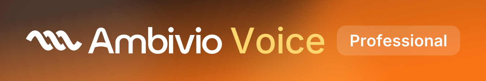 Ambivio Voice Professional Logo ppm-stuttgart DIKTAT-STUTTGART Berlin