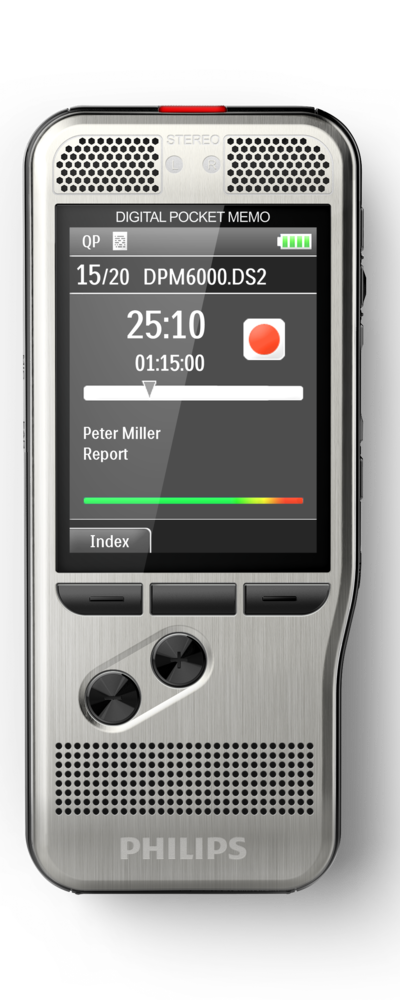 PHILIPS Digitales Pocket Memo DPM6000