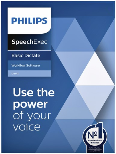 PHILIPS Speech Exec Basic Dictate Cover DIKTAT-STUTTGART
